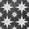 Etoile Black Star Pre-Scored Tile (45 x 45 cm)