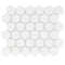 Hexagonia White Mosaic Tile